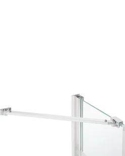 Parete doccia per vasca TUAPI II 140 x 120 cm Argento