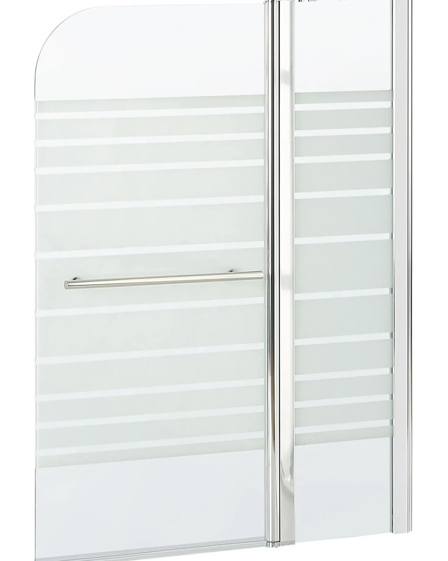 Parete doccia per vasca TUAPI II 140 x 120 cm Argento