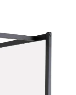 Parete doccia TAPAJOS 90 x 195 cm Nero