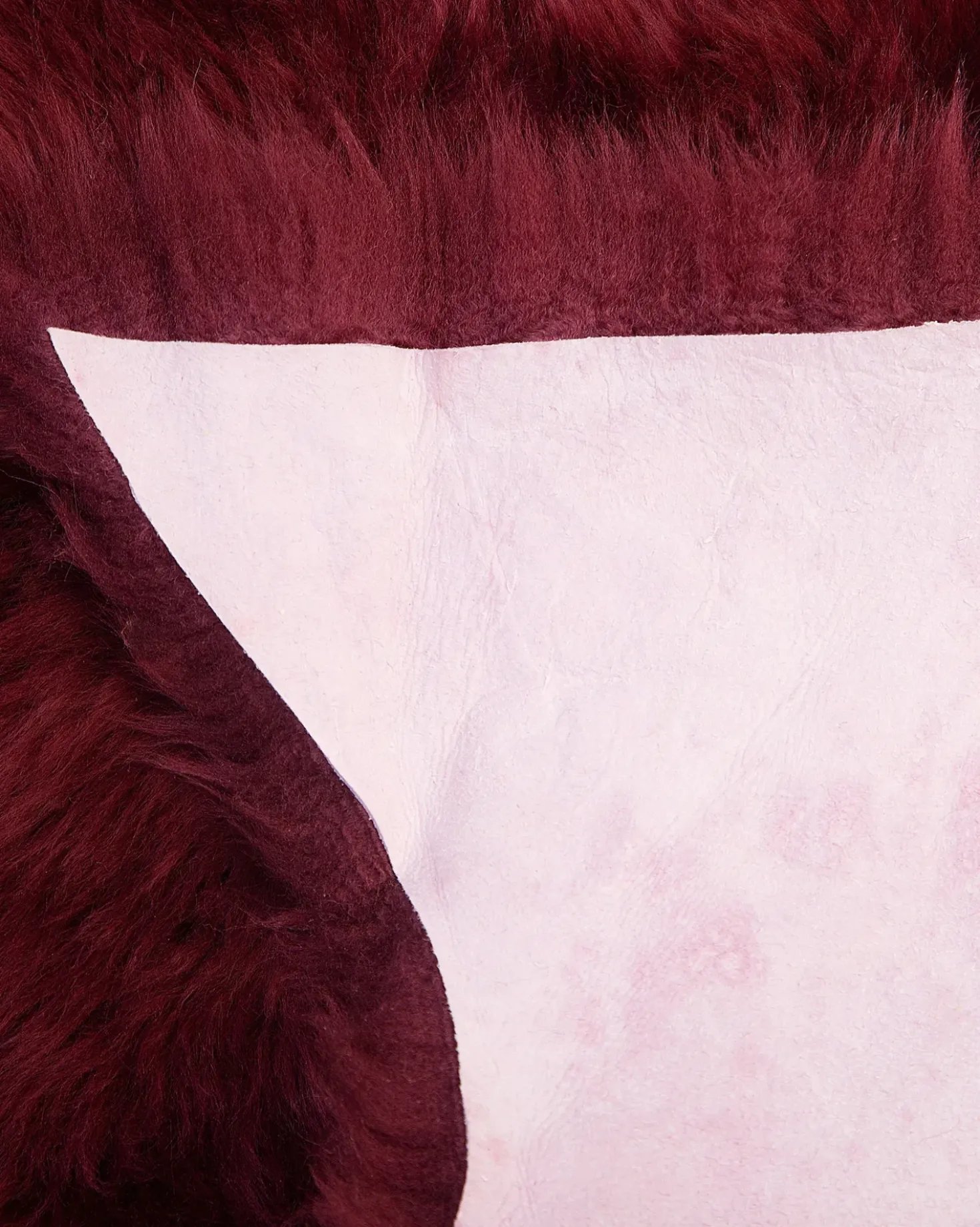 Pelle di Pecora ULURU Bordeaux 65 x 110 cm