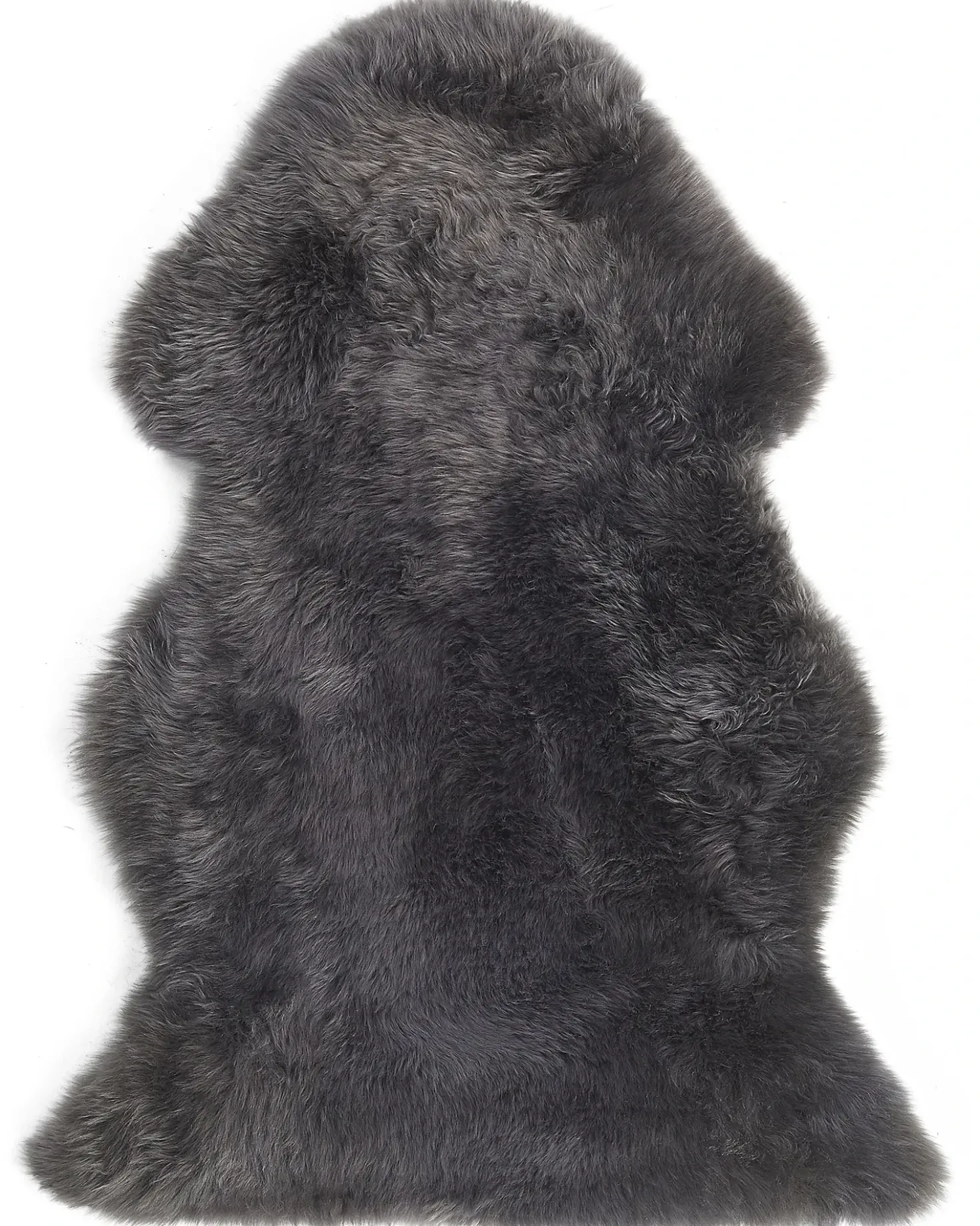 Pelle di Pecora ULURU Grigio scuro 65 x 110 cm