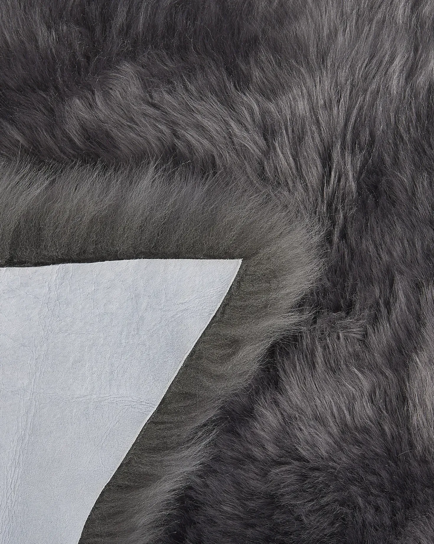 Pelle di Pecora ULURU Grigio scuro 65 x 110 cm