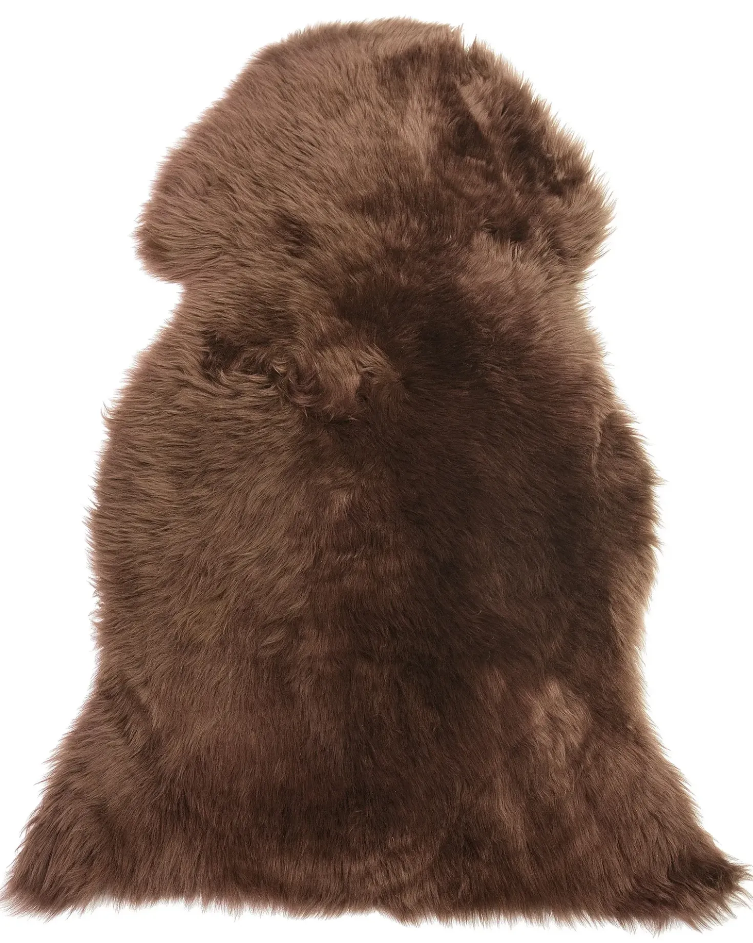 Pelle di Pecora ULURU Marrone scuro 65 x 110 cm