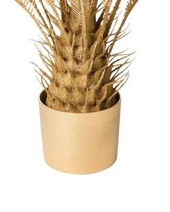Pianta artificiale ARECA PALM TREE 70 cm Oro