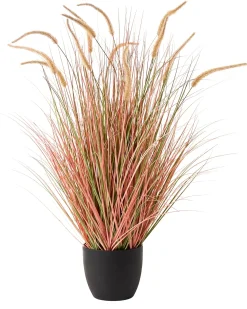 Pianta artificiale BRISTLEGRASS 120 cm Arancione