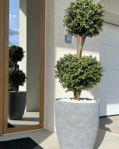 Pianta artificiale BUXUS BALL TREE 92 cm Verde