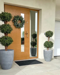 Pianta artificiale BUXUS BALL TREE 92 cm Verde