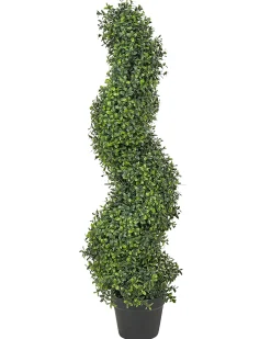 Pianta artificiale BUXUS SPIRAL TREE 98 cm Verde
