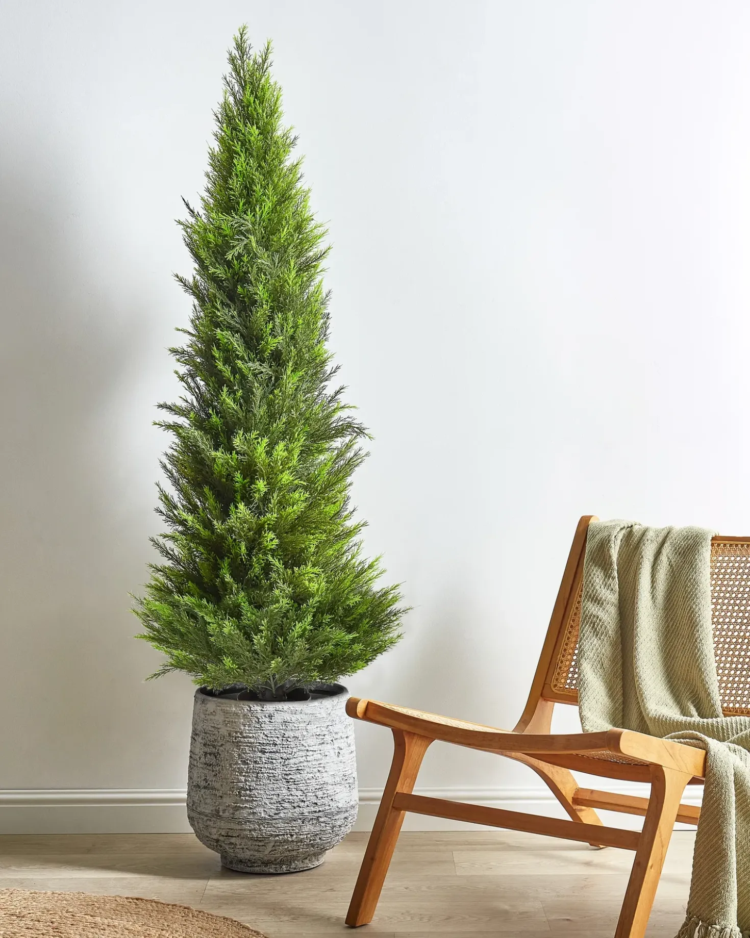 Pianta artificiale CEDAR TREE 153 cm Verde