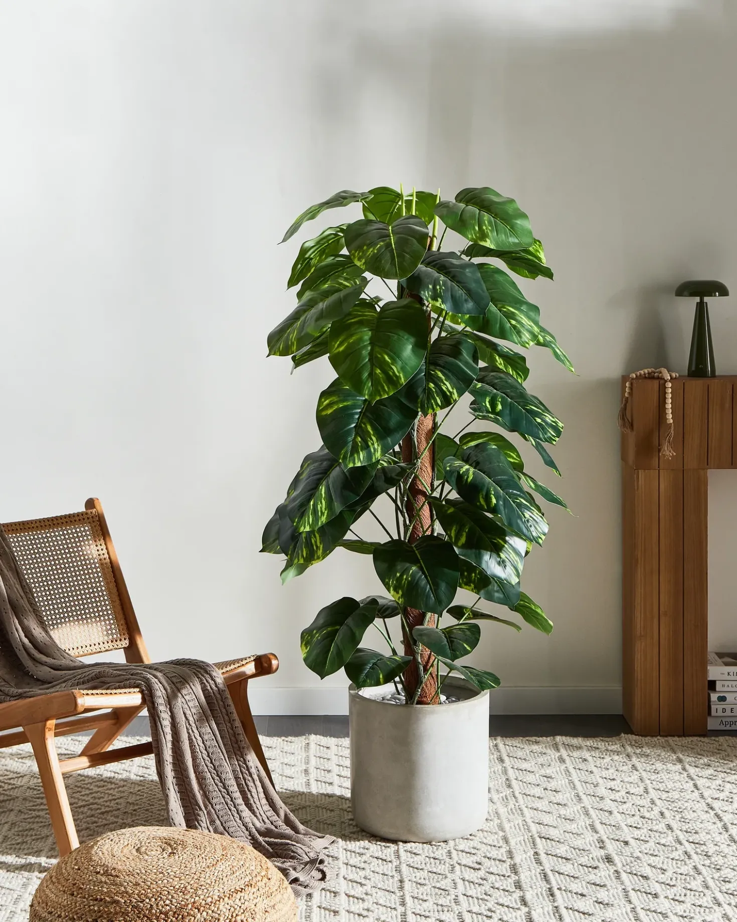 Pianta artificiale DIEFFENBACHIA 152 cm Verde