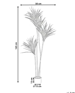 Pianta artificiale DRACAENA DRACO 165 cm Verde