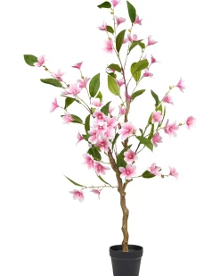 Pianta artificiale MAGNOLIA TREE 128 cm Verde