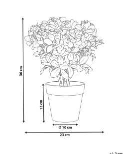 Pianta artificiale NOVELLA 36 cm Bianco