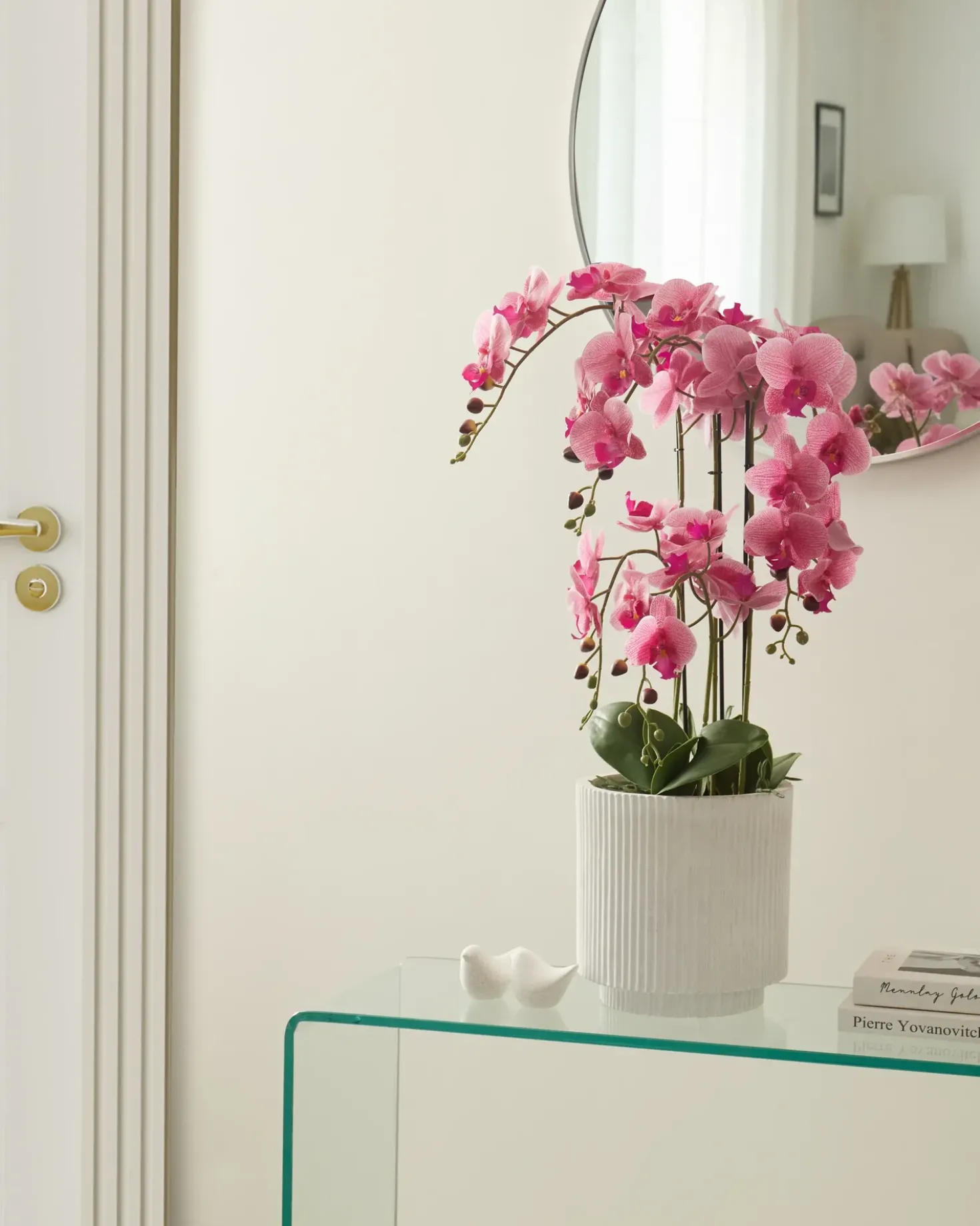 Pianta artificiale ORCHID 65 cm Rosa