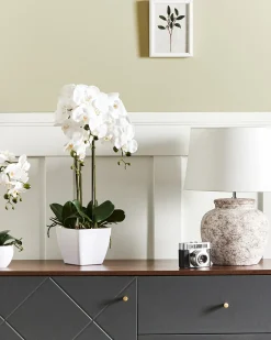 Pianta artificiale ORCHID 59 cm Bianco