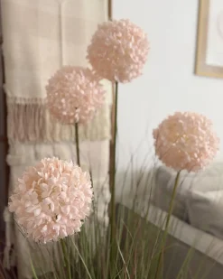 Pianta artificiale SNOWBALL BUSH 120 cm Rosa