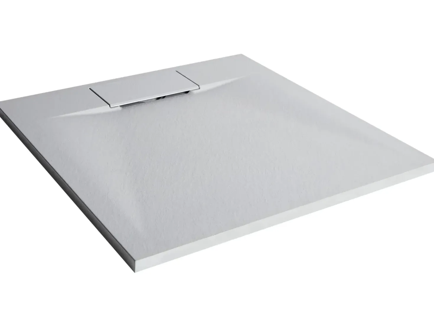 Piatto doccia AZZURRO 80 x 80 x 3 cm Grigio
