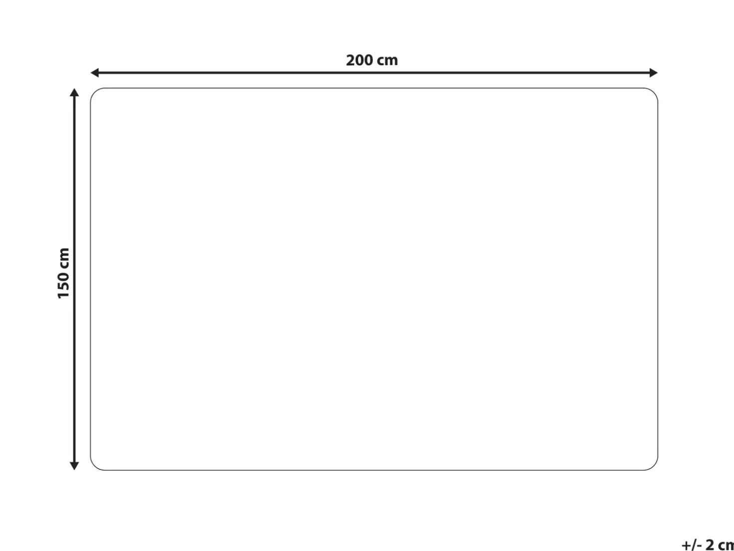 Piumone DELICE 150 x 200 cm Bianco