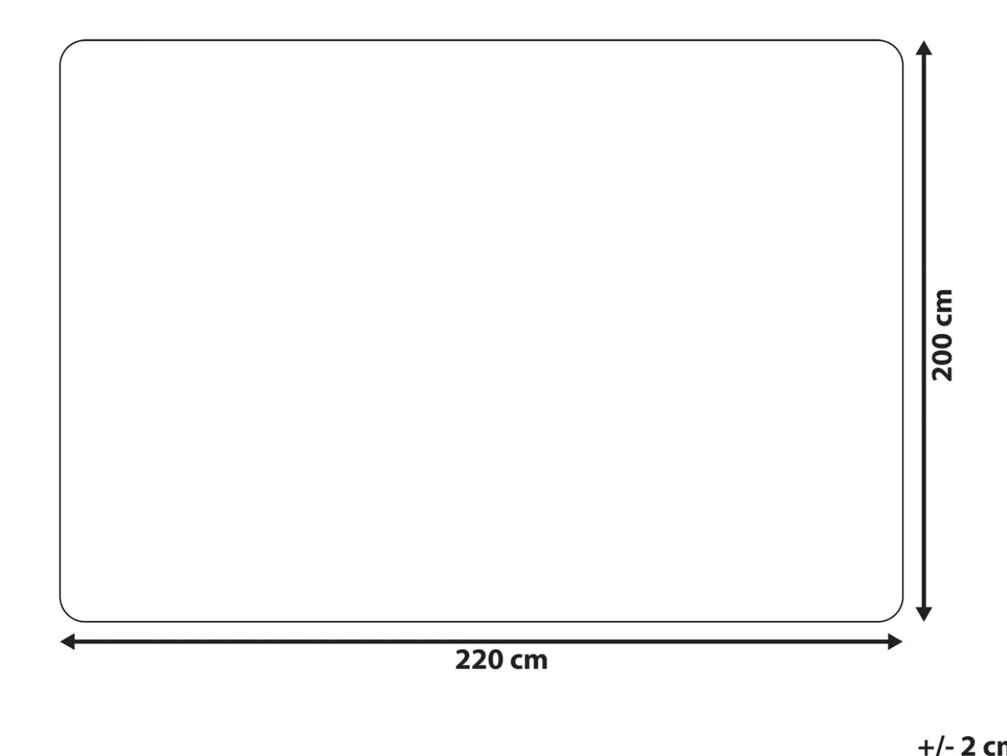Piumone DELICE 200 x 220 cm Nero