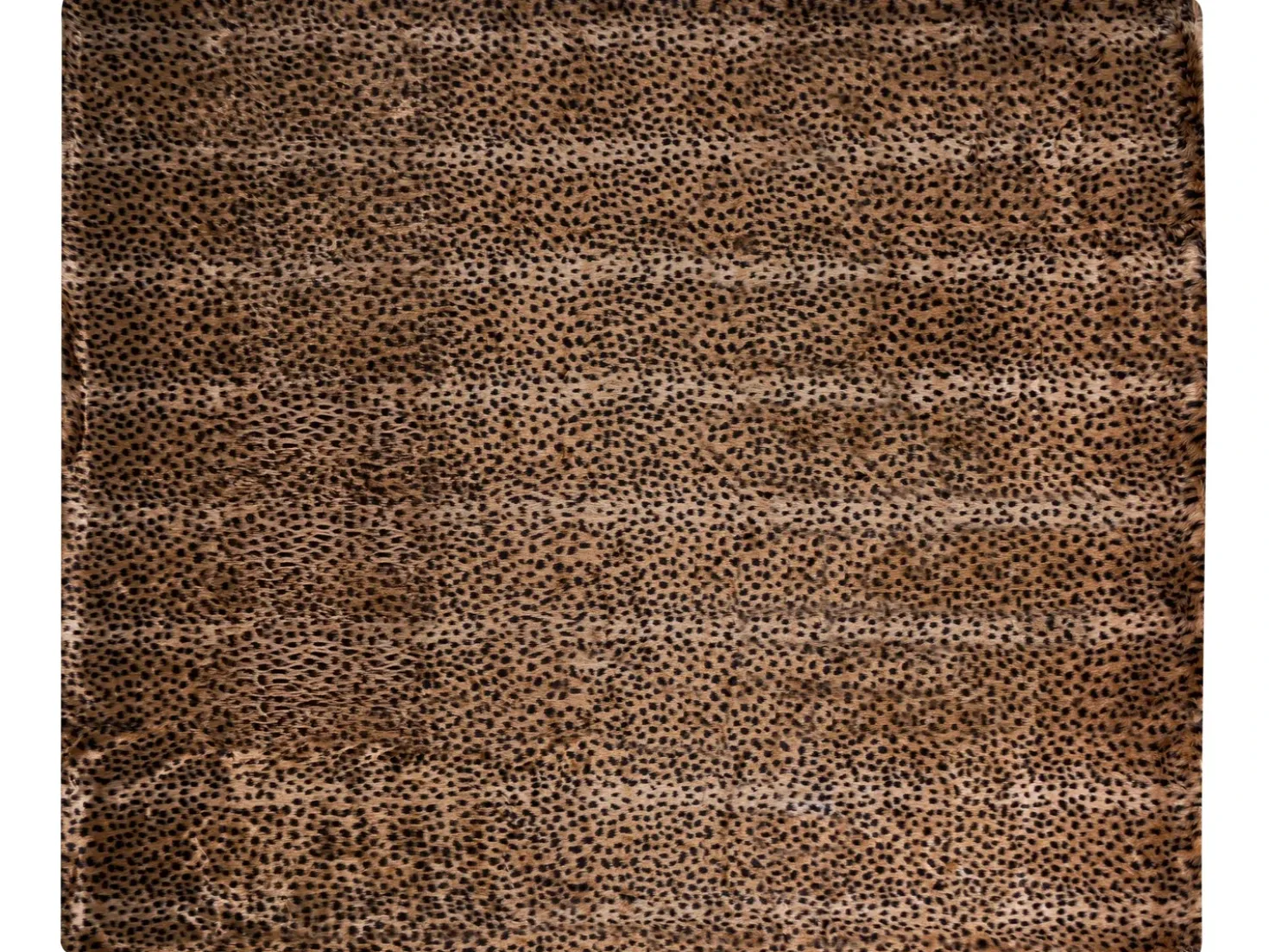 Piumone KUDELI Finta pelliccia 200 x 220 cm Marrone