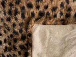 Piumone KUDELI Finta pelliccia 200 x 220 cm Marrone