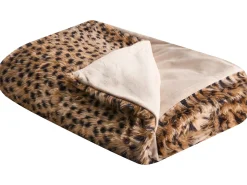 Piumone KUDELI Finta pelliccia 200 x 220 cm Marrone