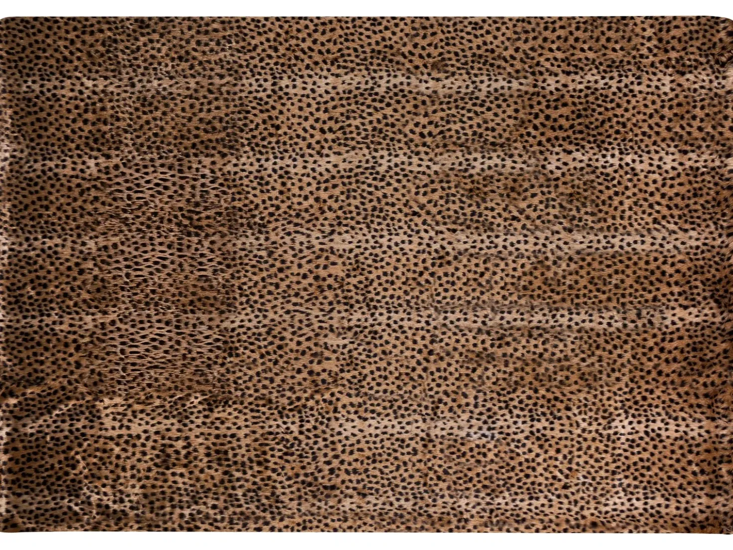 Piumone KUDELI Finta pelliccia 150 x 200 cm Marrone