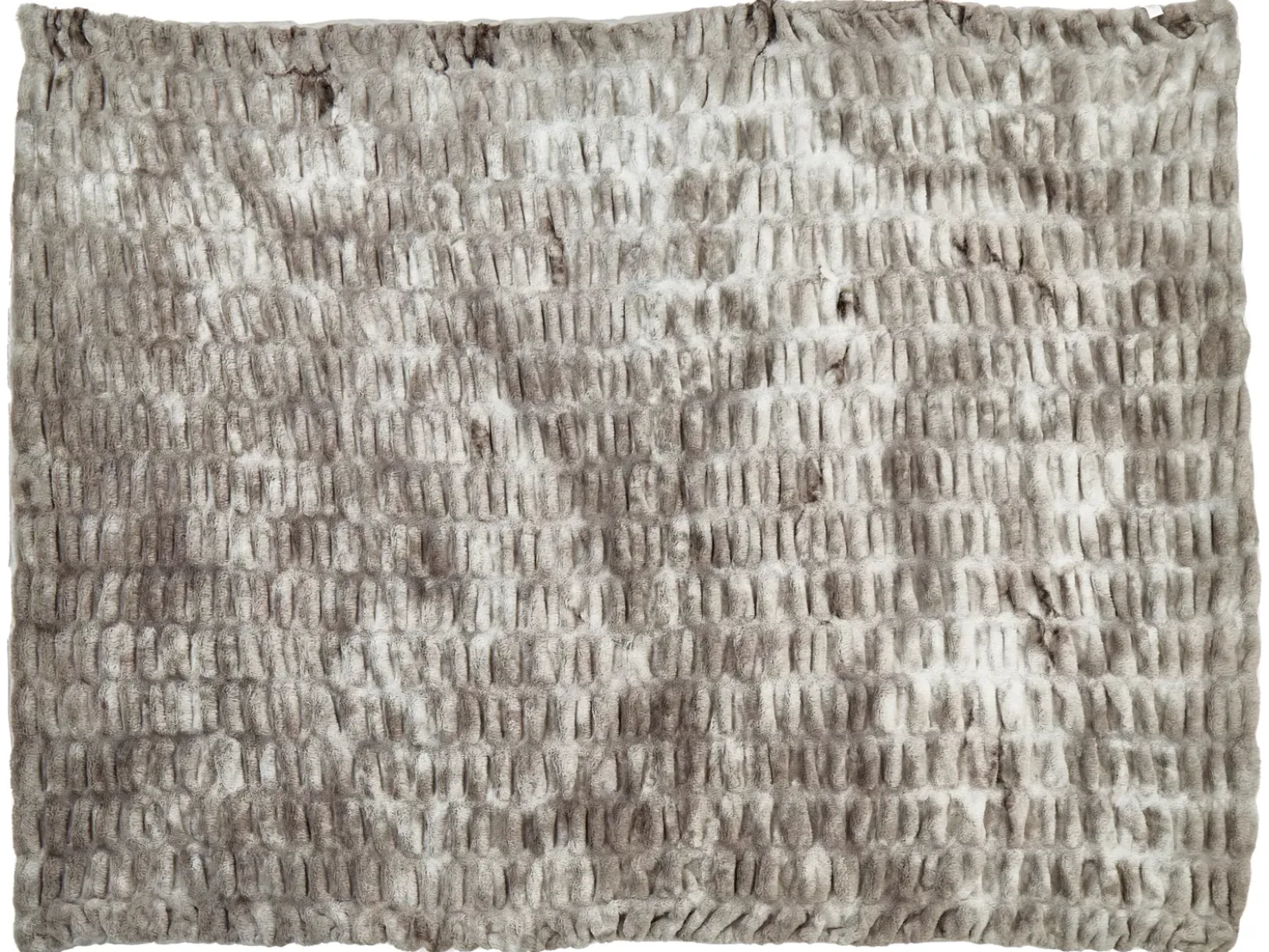 Piumone MACODES Finta pelliccia 150 x 200 cm Grigio
