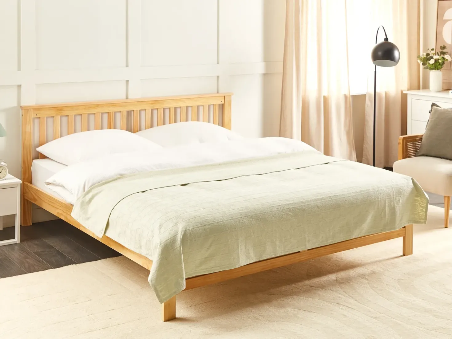 Piumone MARAKA Cotone 150 x 200 cm Beige chiaro