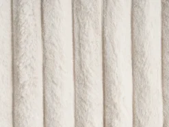 Piumone RAKYA Finta pelliccia 150 x 200 cm Beige chiaro