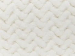Piumone SURMI Finta pelliccia 150 x 200 cm Bianco sporco