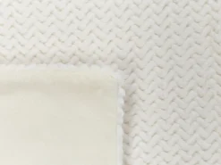 Piumone SURMI Finta pelliccia 150 x 200 cm Bianco sporco