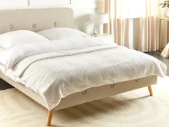 Piumone SURMI Finta pelliccia 150 x 200 cm Bianco sporco