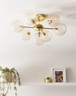 Plafoniera ANADYR Vetro Beige