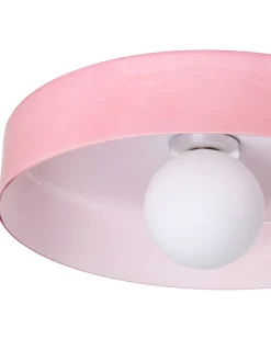Plafoniera LUGUSE Vetro Rosa