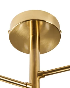 Plafoniera MARICAO Vetro Ottone