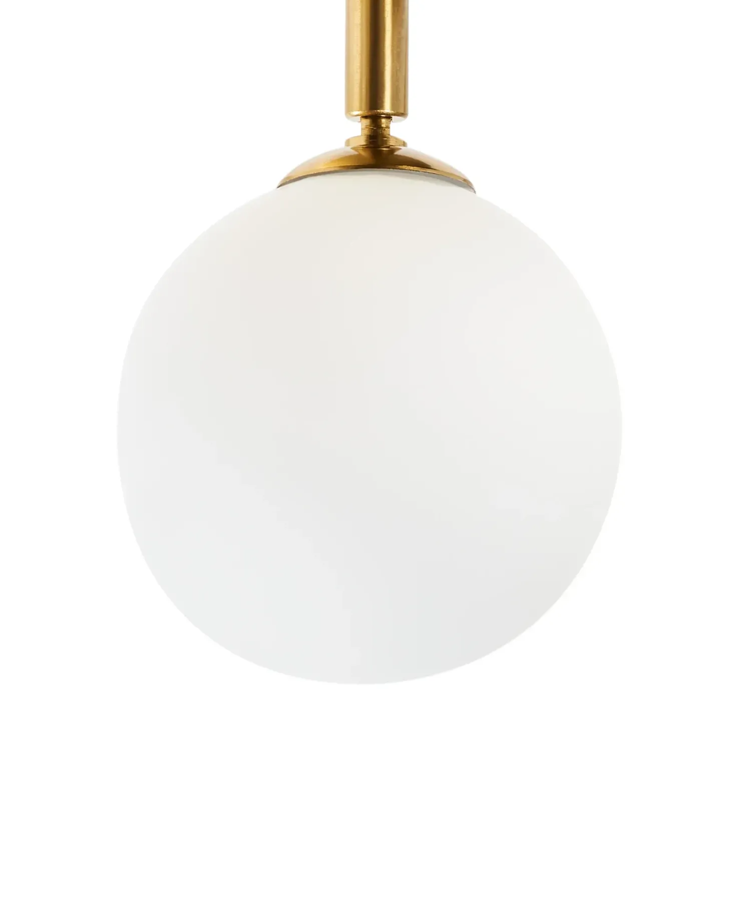 Plafoniera MAVILLA Vetro Ottone
