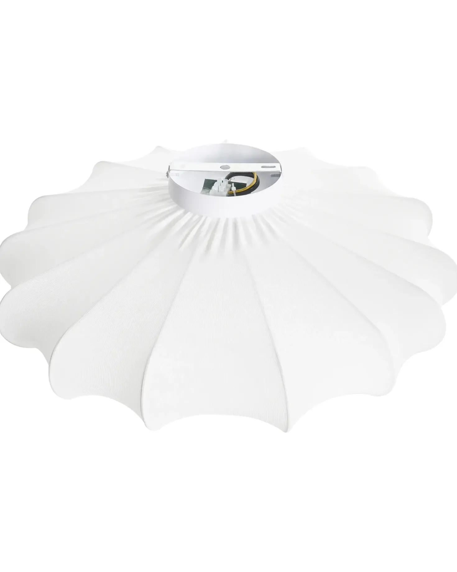 Plafoniera UMCHABEZI Tessuto Bianco