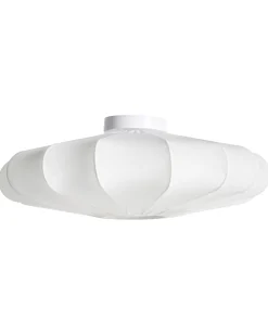 Plafoniera UMCHABEZI Tessuto Bianco