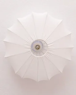 Plafoniera UMCHABEZI Tessuto Bianco
