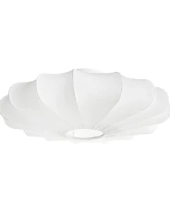 Plafoniera UMCHABEZI Tessuto Bianco