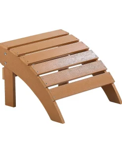 Poggiapiedi da giardino ADIRONDACK Marrone