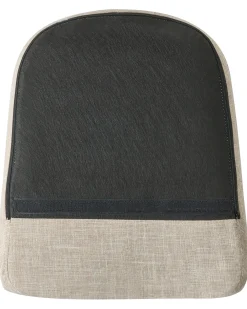 Poltrona a dondolo ARRIE Tessuto Beige chiaro