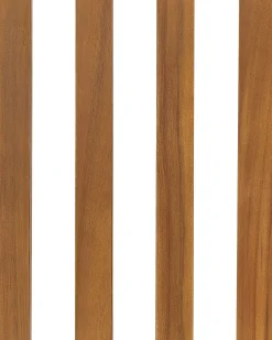 Poltrona a dondolo BOJANO Legno d'acacia Marrone