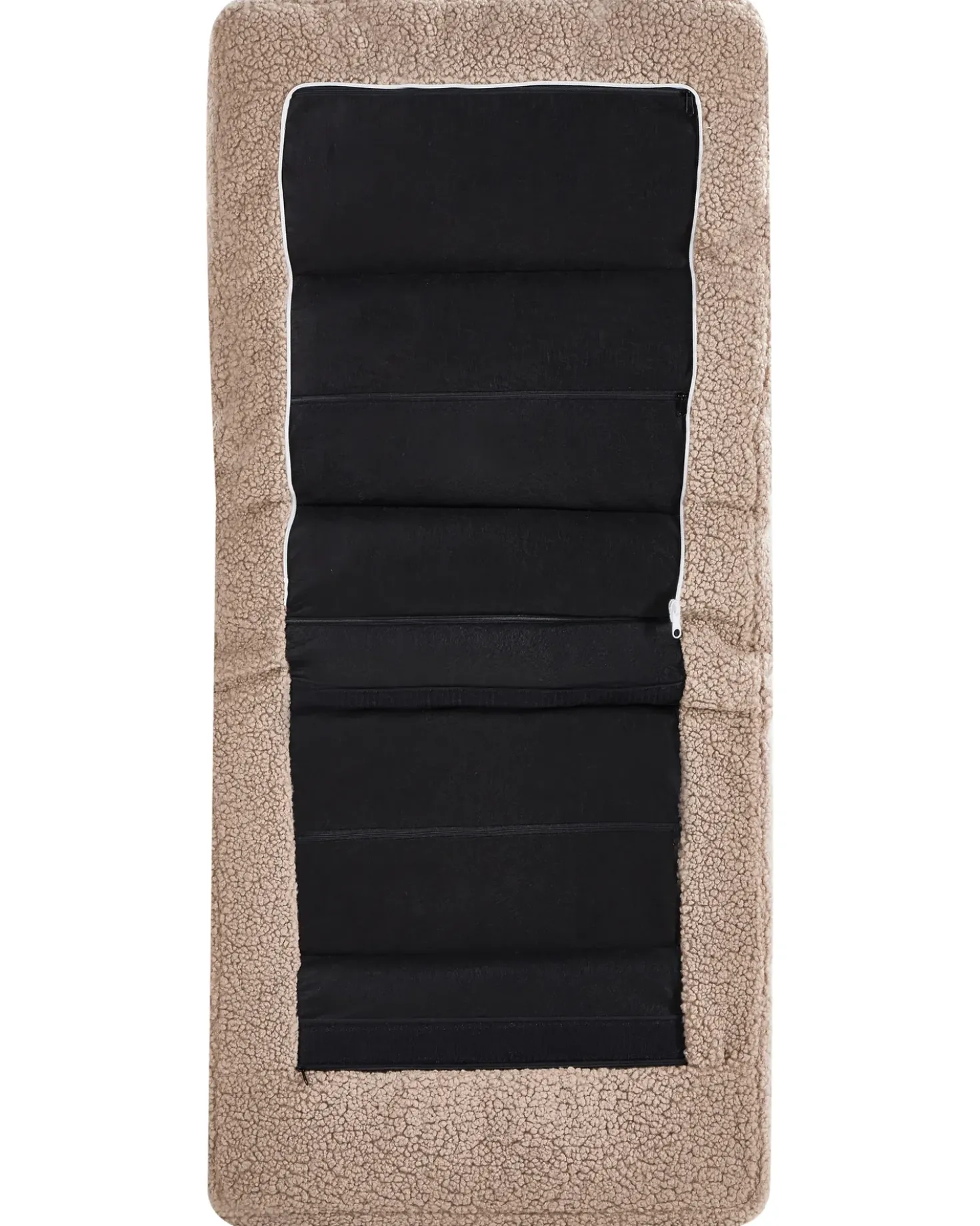 Poltrona a dondolo ESKELIN Bouclé Beige