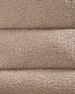 Poltrona a dondolo ESKELIN Bouclé Beige