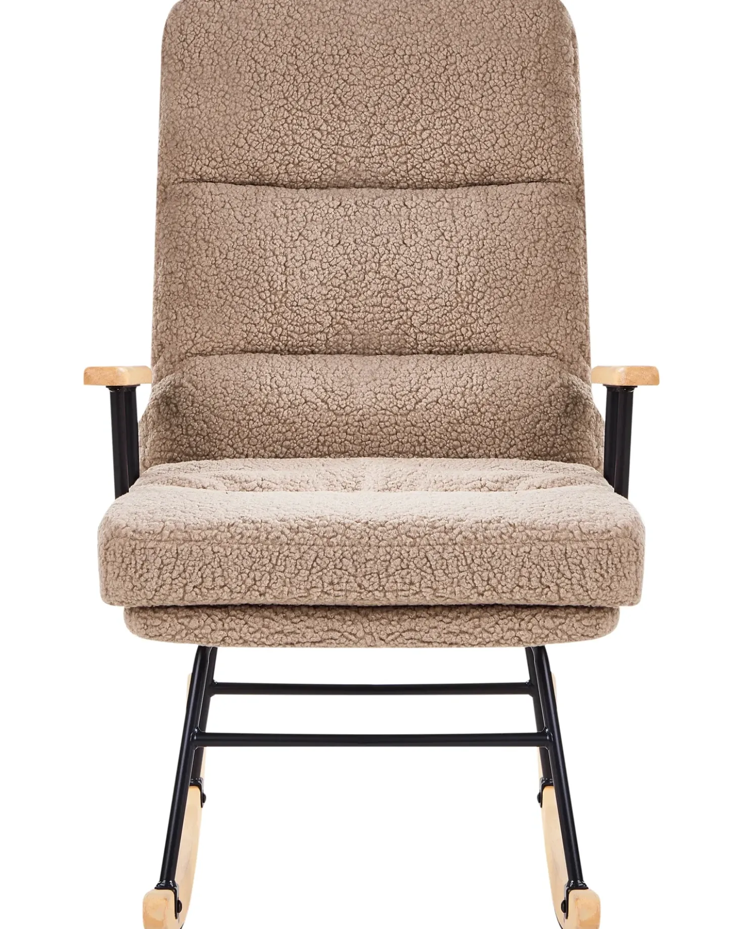 Poltrona a dondolo ESKELIN Bouclé Beige