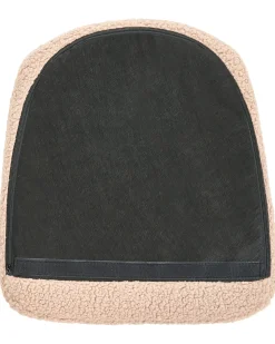 Poltrona a dondolo GULSELE Bouclé Beige