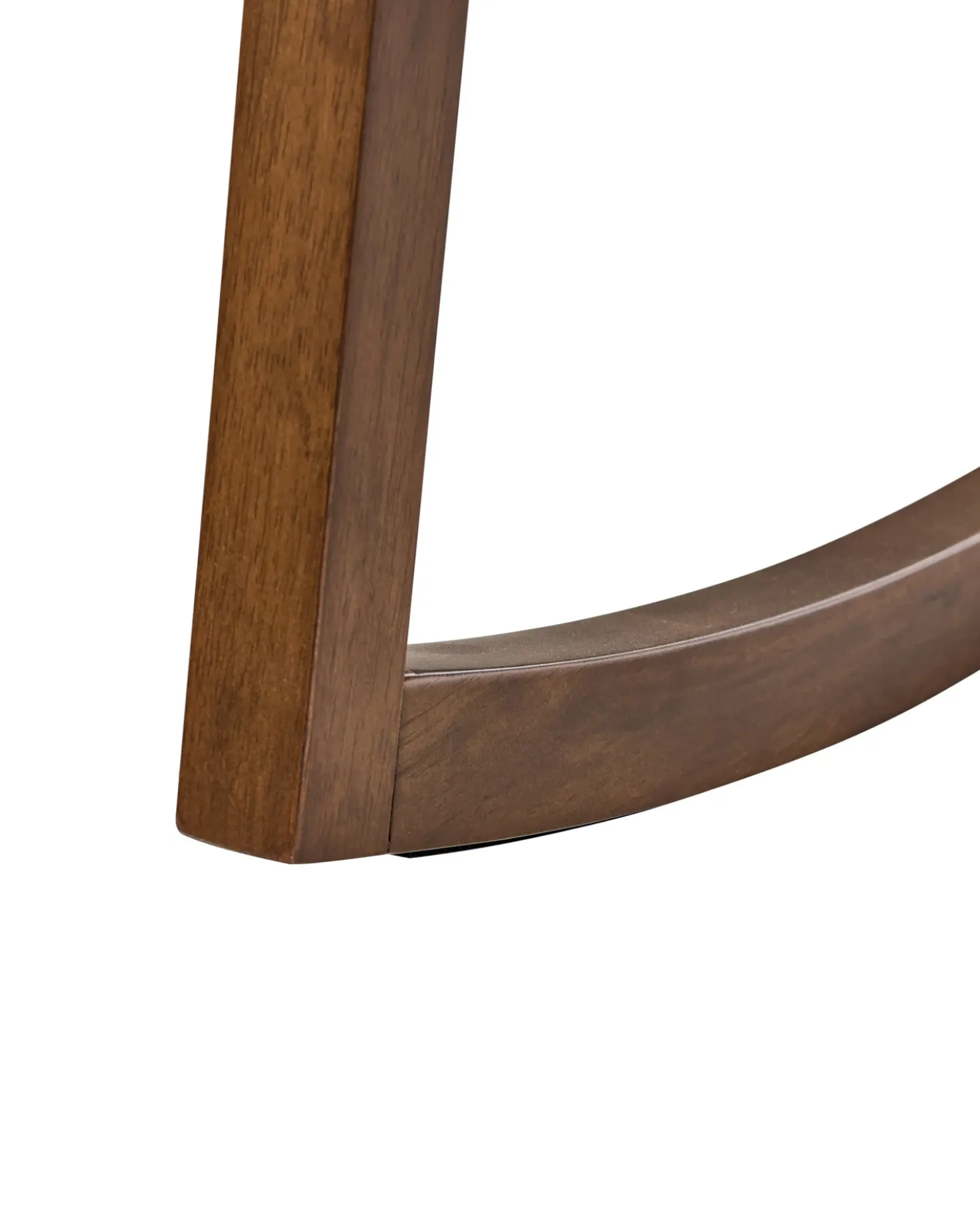 Poltrona a dondolo LEIDY Legno Marrone/Beige chiaro