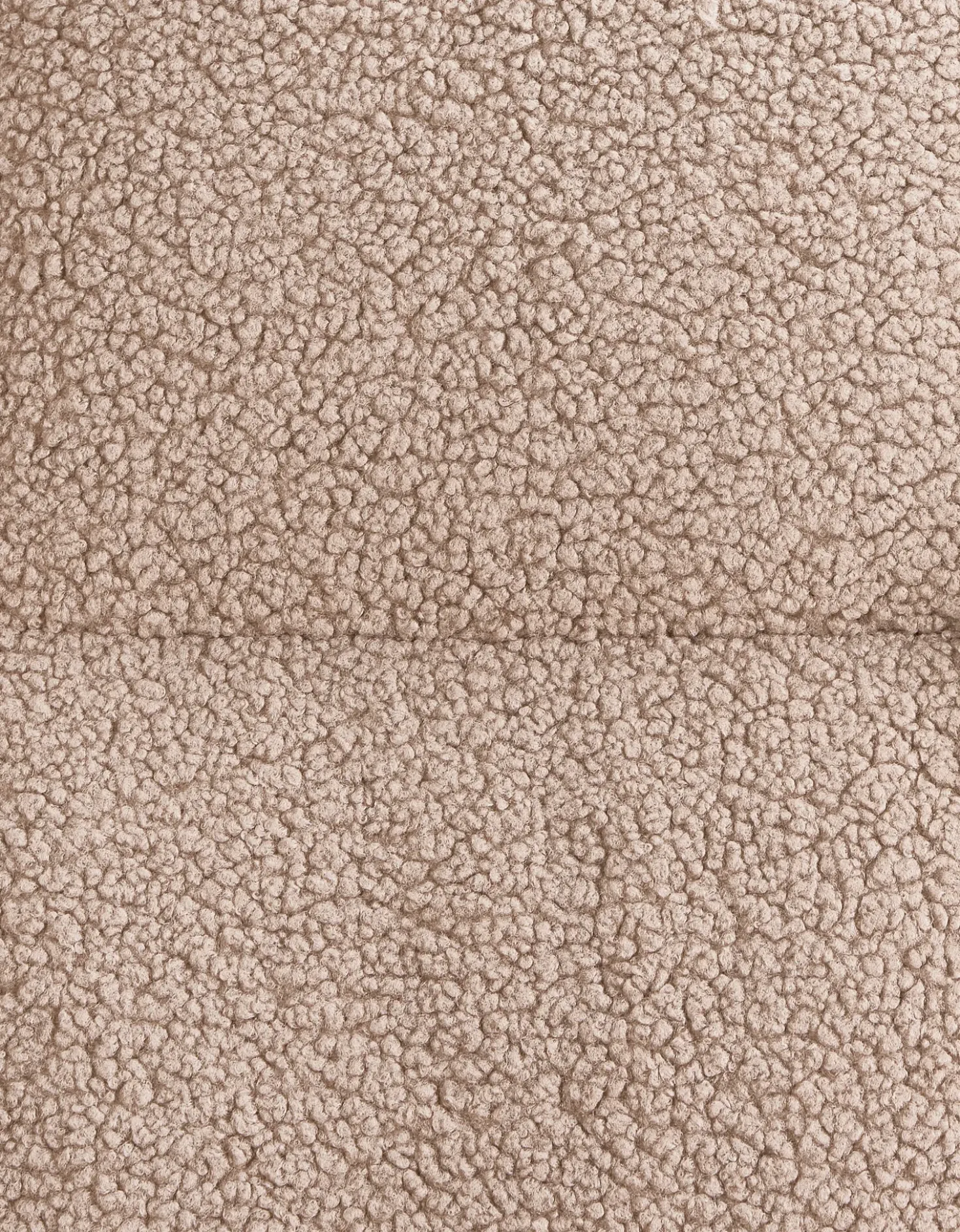 Poltrona a dondolo LUOMA Bouclé Beige